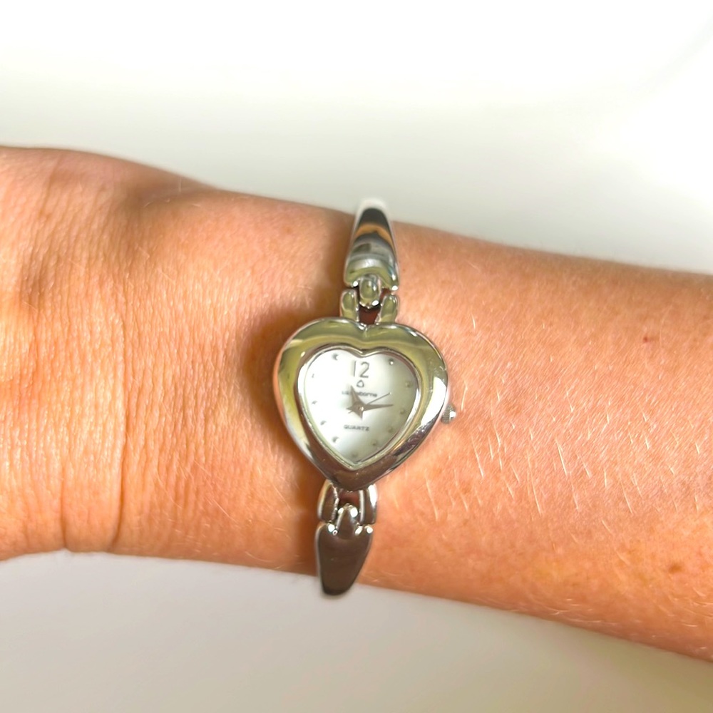 Liz Claiborne heart watch